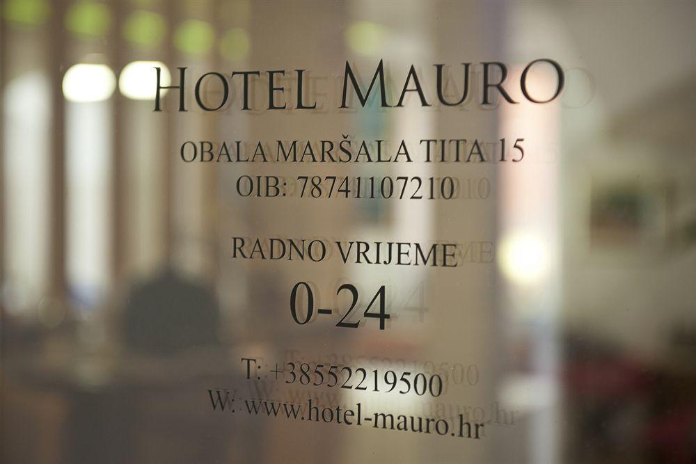 Boutique Hotel Mauro Poreč Buitenkant foto